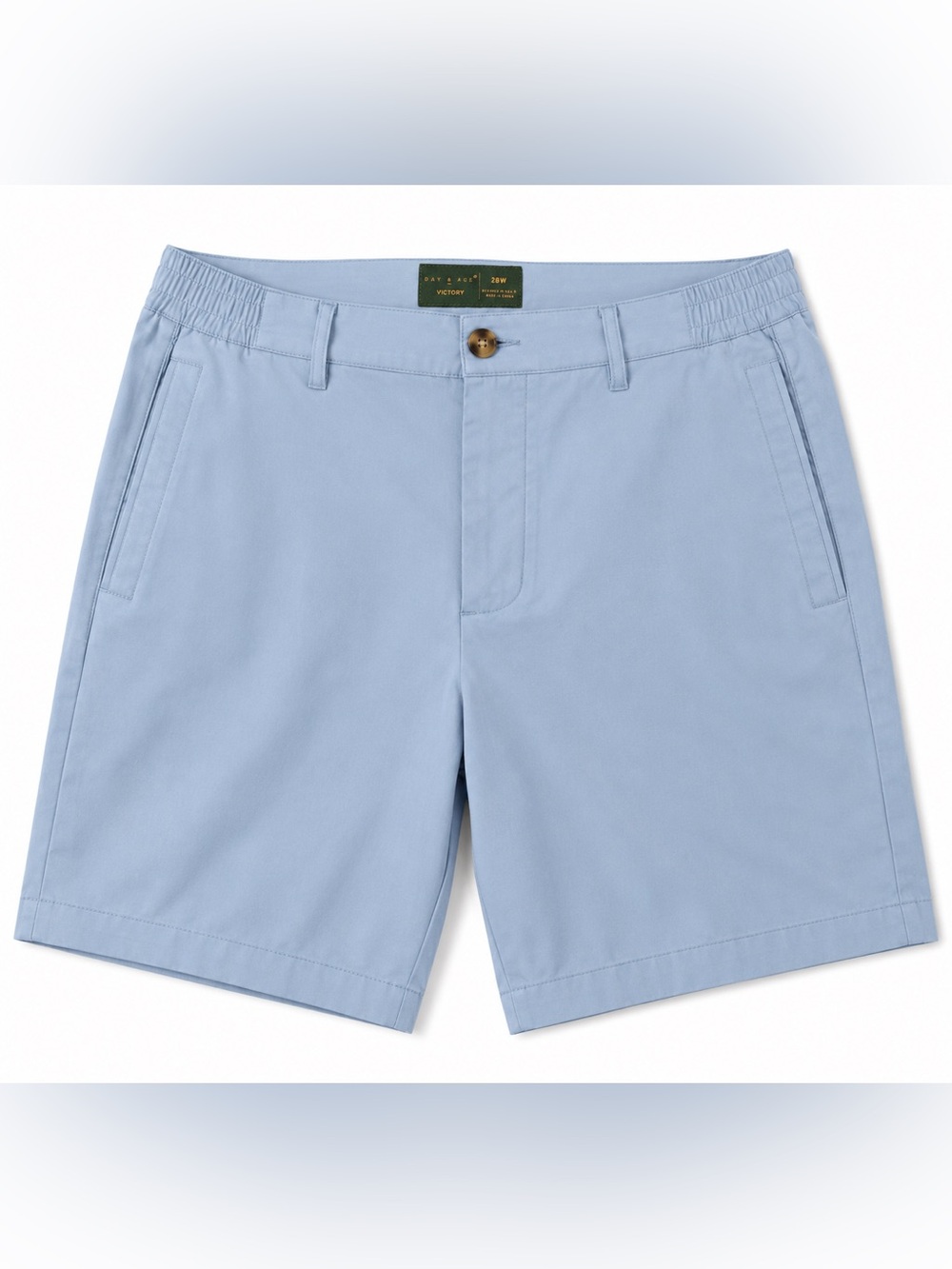 Day & Age Victory Golf Shorts Mens 28W Blue Performance Stretch 8” Inseam